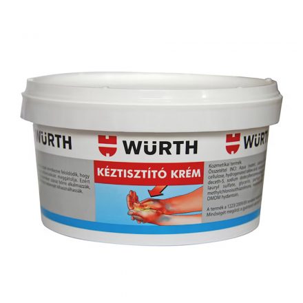 Kéztisztító krém 450 ml Würth 